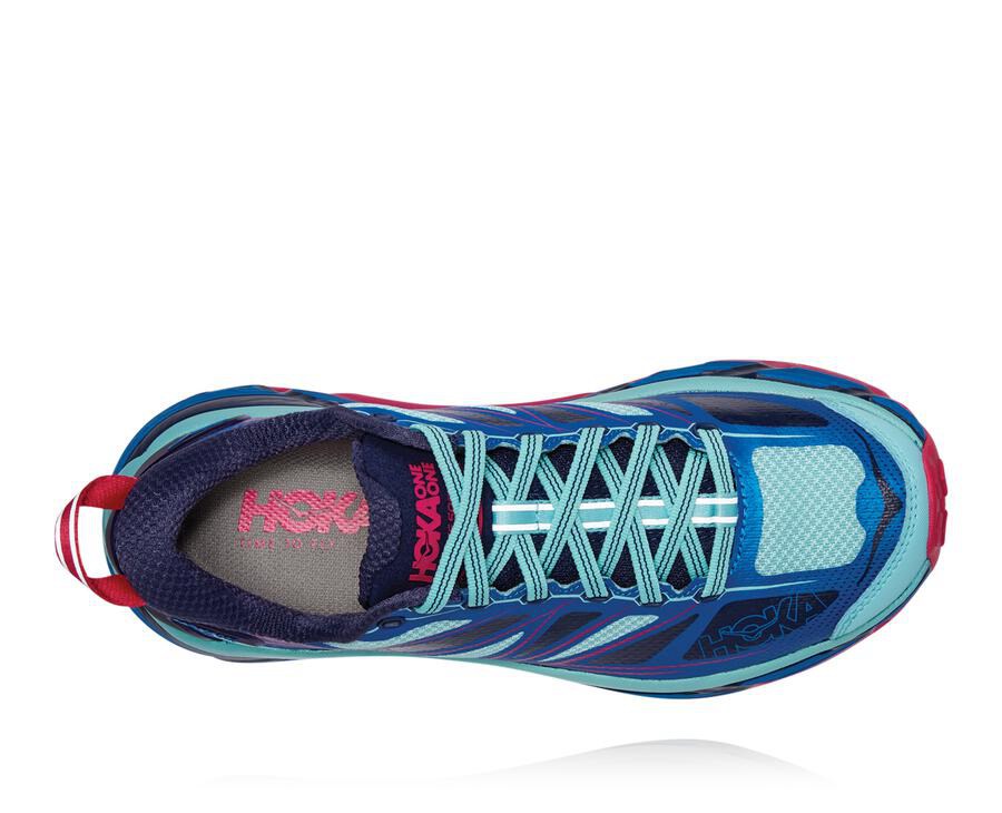 Hoka One One Trainers Womens Navy - Mafate Speed 2 - 93610LUOA